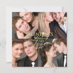 Modern Valentine’s Day Photo Collage