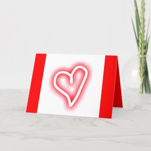 Modern Valentines Day card