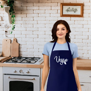 Modern Vegan Logo Apron