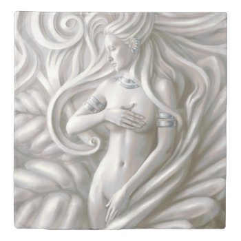 Modern Venus (1 Side) Queen Duvet Cover by FantasyPillows at Zazzle