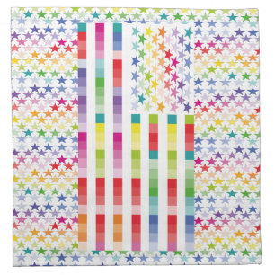 MODERN VERSION MULTICOLOR USA/USA FLAG MASANSER CLOTH NAPKIN
