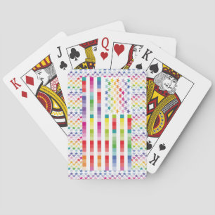 MODERN VERSION MULTICOLOR USA/USA FLAG MASANSER POKER CARDS