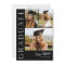 Modern Vertical 3 Photo Collage Graduation