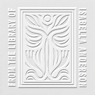 Modern Vertical Book Embosser for Library