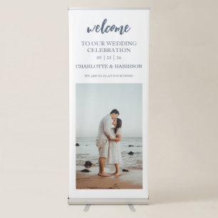Modern Vertical Retractable Banner