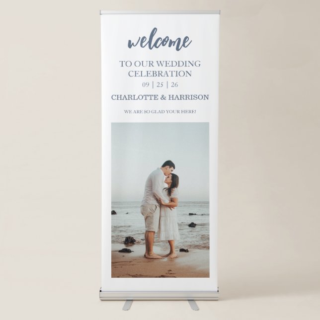 Modern Vertical Retractable Banner (Front)