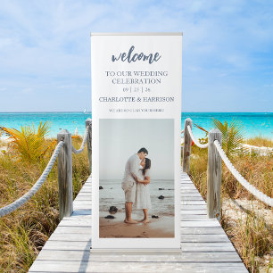 Modern Vertical Retractable Banner