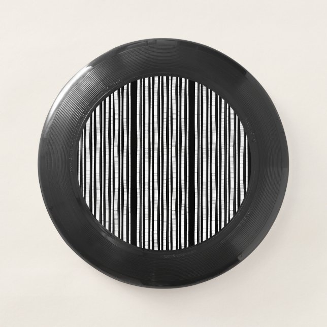 Modern Vertical Stripes Pattern Wham-O Frisbee (Front)