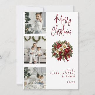 Modern Vibrant Christmas Card