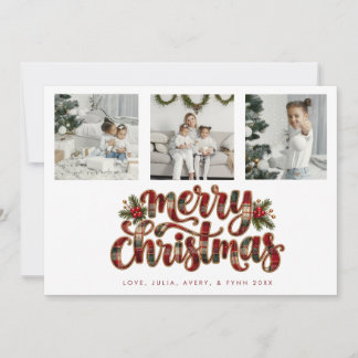 Modern Vibrant Christmas Card