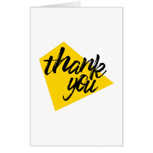 Modern, vibrant handwriting typography and design card