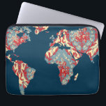 Modern Victorian World Map | World Traveler Case<br><div class="desc">By Redefined Designs</div>