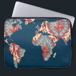 Modern Victorian World Map | World Traveler Case<br><div class="desc">By Redefined Designs</div>