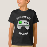 Modern Video Game Birthday Party T-Shirt