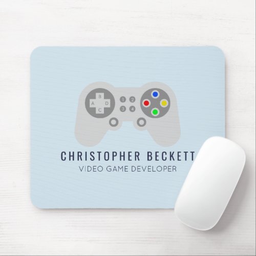 Modern Video Game Developer Designer Mouse Pad