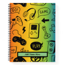 Modern Video Game Patten Colorful