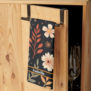 Modern Vintage Beautiful Floral Collection Kitchen Towel