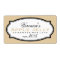 MODERN VINTAGE BEIGE | PERSONALIZED STICKER
