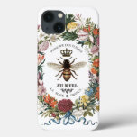 Modern Vintage Botanical Queen Bee Iphone 13 Case at Zazzle