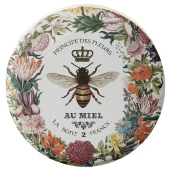 Modern Vintage Botanical Queen Bee Chocolate Covered Oreo by GIFTSBYHEATHERMYERS at Zazzle