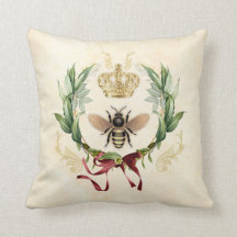18x18 Beekeeper Honey Queen Comb Hive Bee Lover Graphic Papa Funny Bee Beekeeping Honey Apiary Graphic Throw Pillow Multicolor 