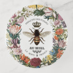 Modern Vintage Botanical Queen Bee Trinket Tray at Zazzle