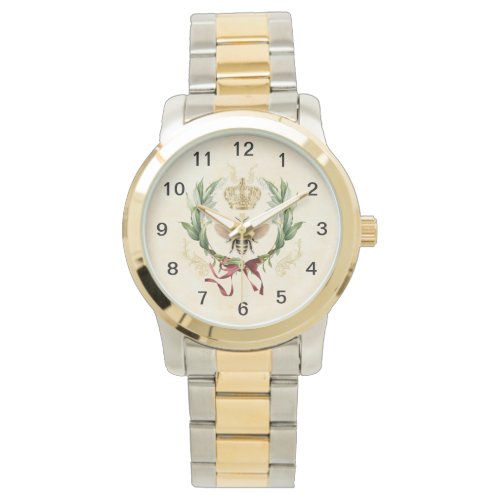 Modern Vintage Botanical Queen Bee Watch