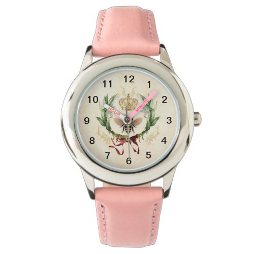 Modern Vintage Botanical Queen Bee Watch