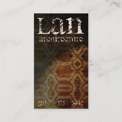 Modern Vintage Business Card Template