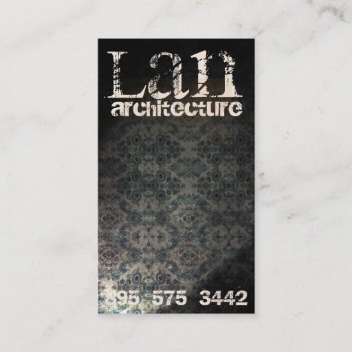 Customizable Modern Vintage Business Card