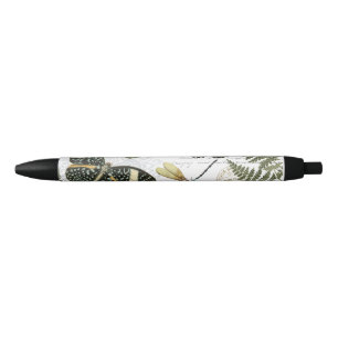 modern vintage butterflies and dragonflies pen