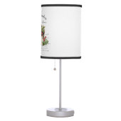 Modern Vintage Christmas Cardinal Table Lamp (Right)