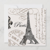 modern vintage Eiffel Tower (Front)