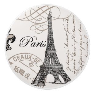 Eiffel Tower S Pulls Zazzle Modern Vintage Eiffel Tower Ceramic