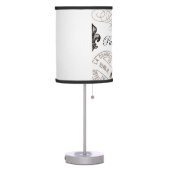 modern vintage Eiffel Tower Table Lamp (Left)