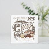 modern vintage french chocolates (Standing Front)