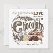 modern vintage french chocolates (Front)