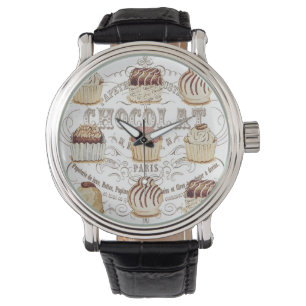 modern vintage french chocolates watch
