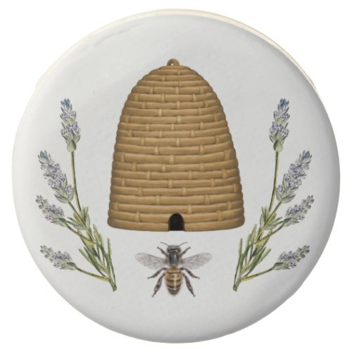 Modern vintage french farmhouse bee chocolate covered oreo