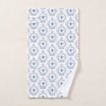 Modern Vintage French Farmhouse Bee Hand Towel by GIFTSBYHEATHERMYERS at Zazzle