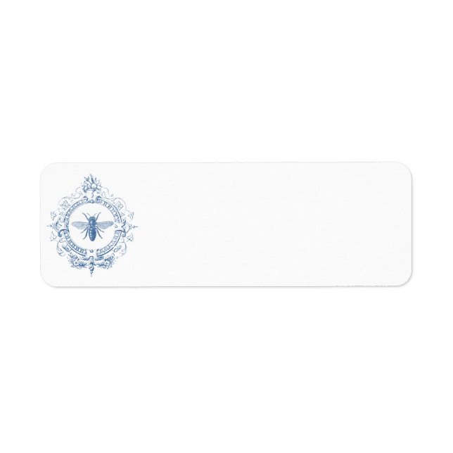 Modern Vintage French farmhouse bee Label (Front)