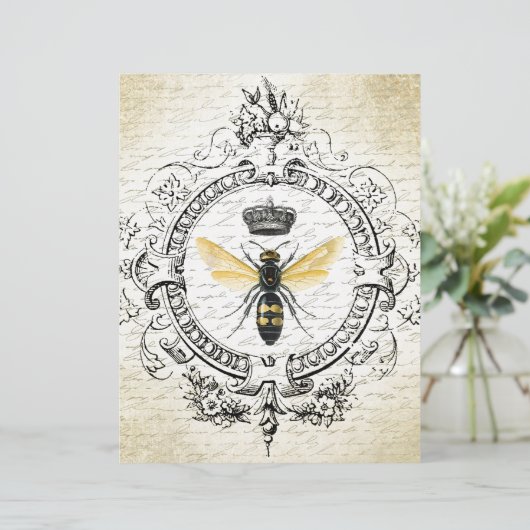 MODERN VINTAGE french queen bee (Standing Front)