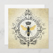 Modern vintage french queen bee (Front/Back)