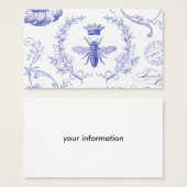 modern vintage french queen bee (Front & Back)