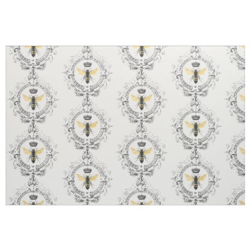MODERN VINTAGE french queen bee Fabric