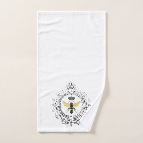 MODERN VINTAGE french queen bee Hand Towel