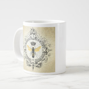 modern vintage french queen bee large coffee mug