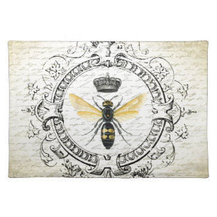 MODERN VINTAGE french queen bee Placemat