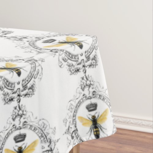 MODERN VINTAGE french queen bee Tablecloth