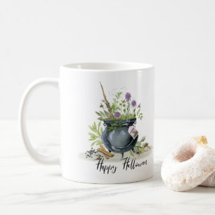 Modern Vintage Halloween cauldron recipe 1 Coffee Mug
